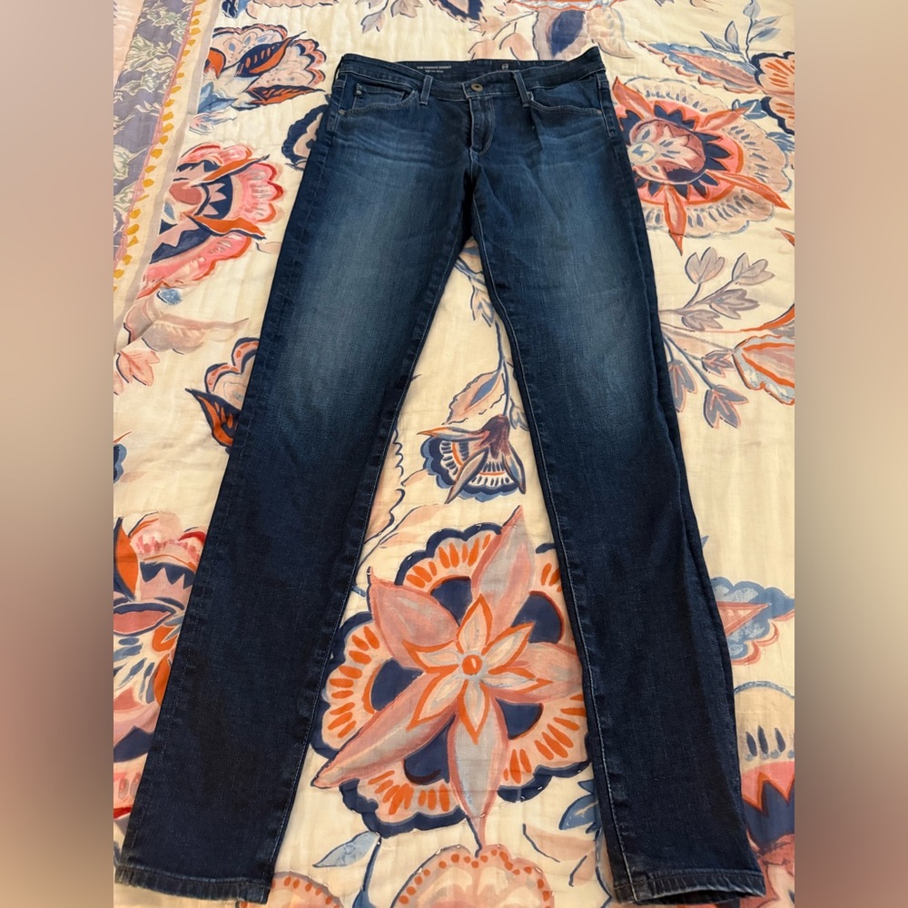 AG Adriano Goldschmied High Rise Skinny Jeans